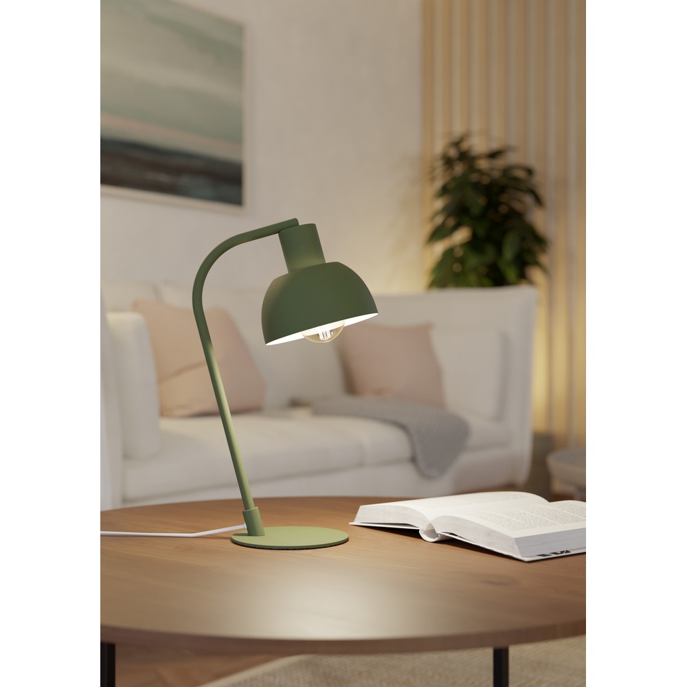 Lampe de table Cazalilla Vert Eglo 9008606405664