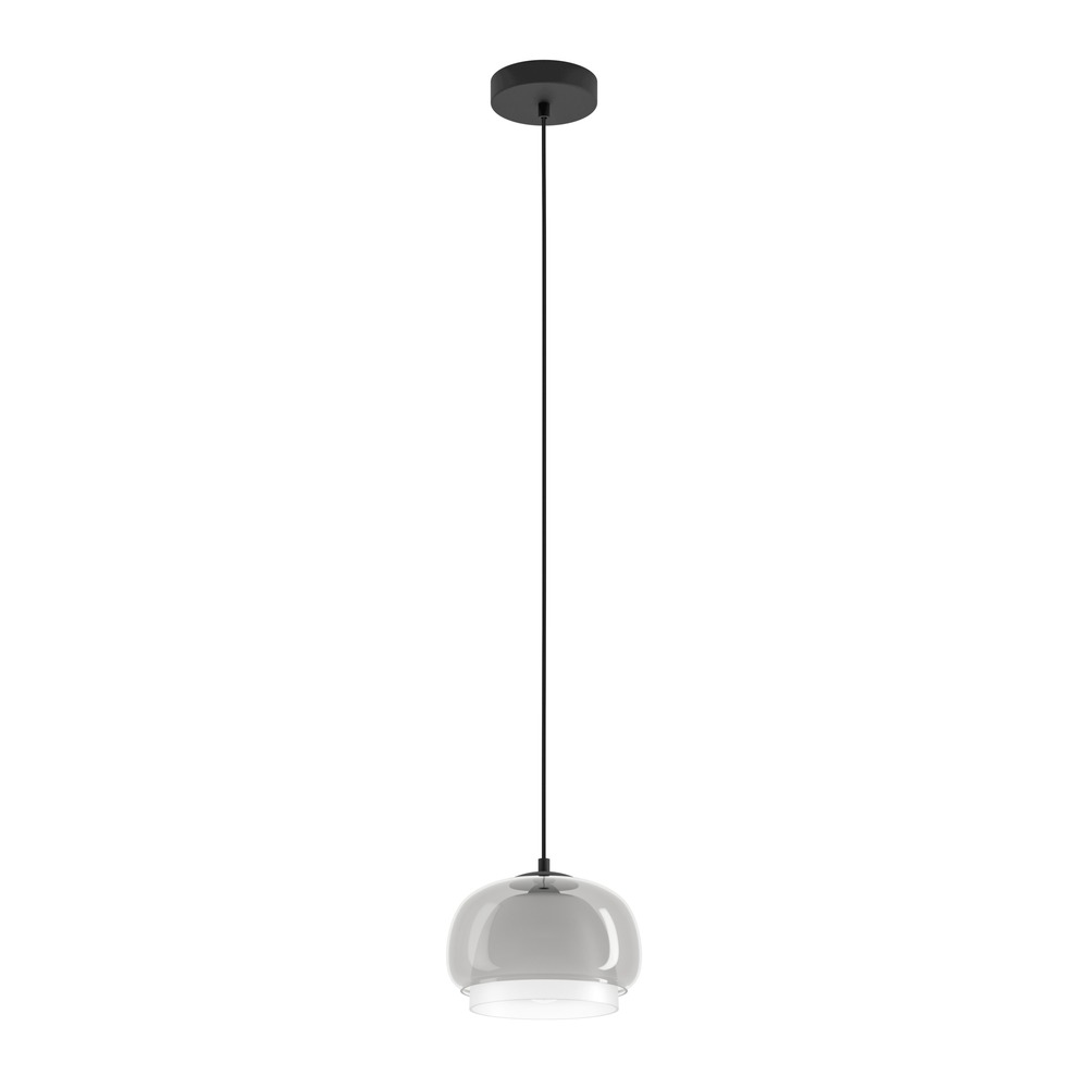 Lampe pendante de conception Belomontejo noir Ø 22cm Eglo 9008606406722