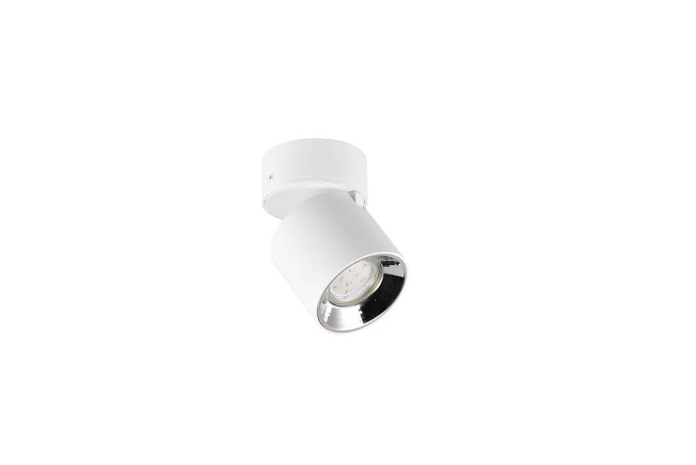 Plafonnier Marley Blanc Mat 1x15W GU10 Trio 812400131