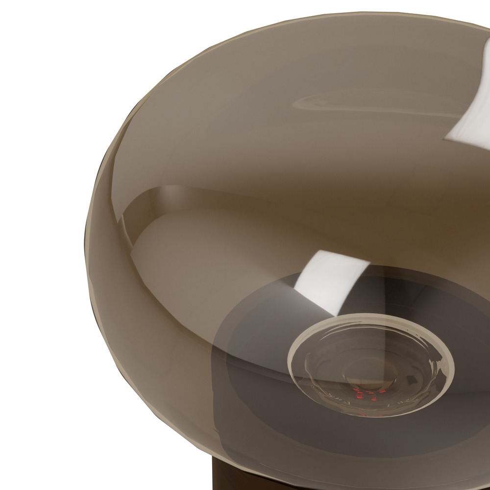 Lampe de table de conception Bravino Bronze cuivré Ø 15,5 cm Eglo 9008606392292