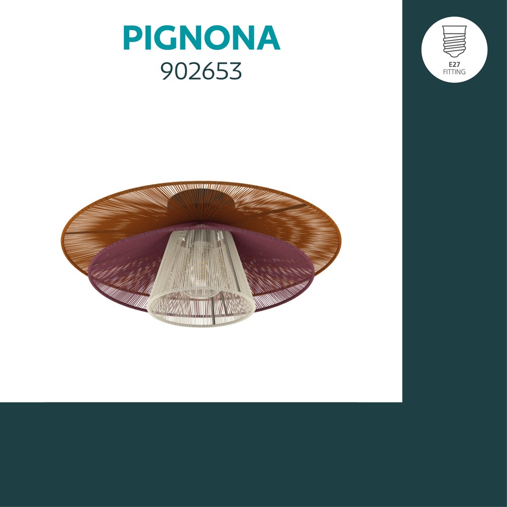 Lampe filaire Pignona Couleur du plafond Eglo 9008606391141