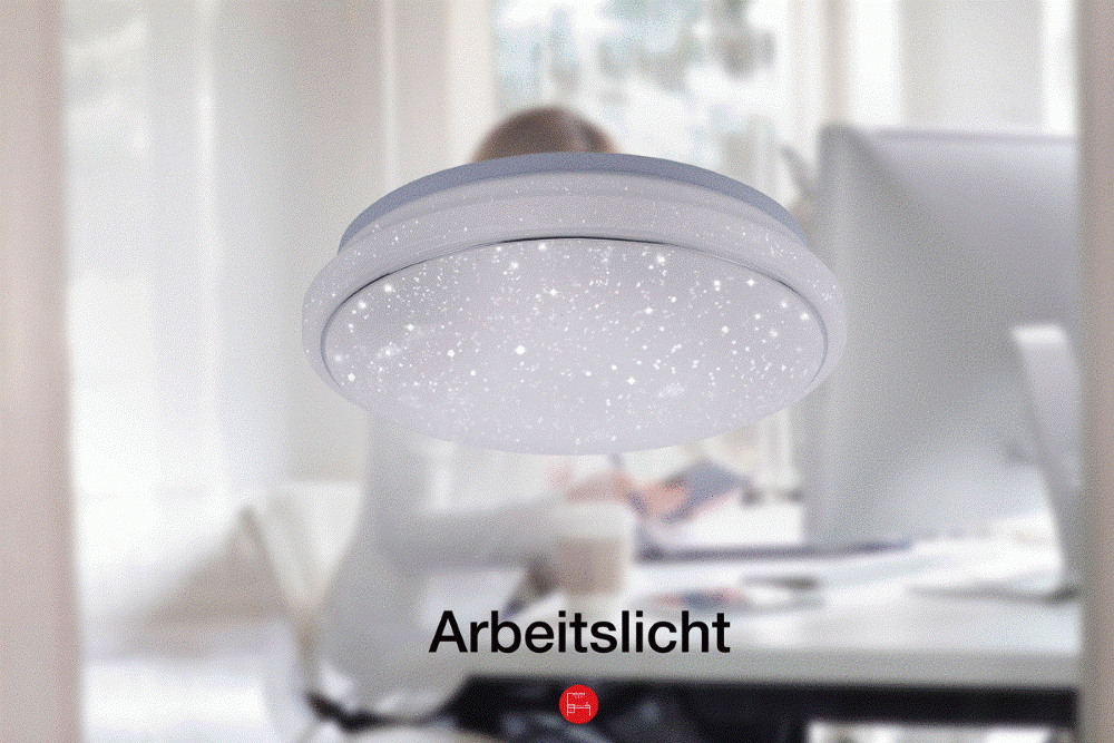 Plafonnier Lolasmart-Jupi Ø 35 cm Just Light 4043689961121