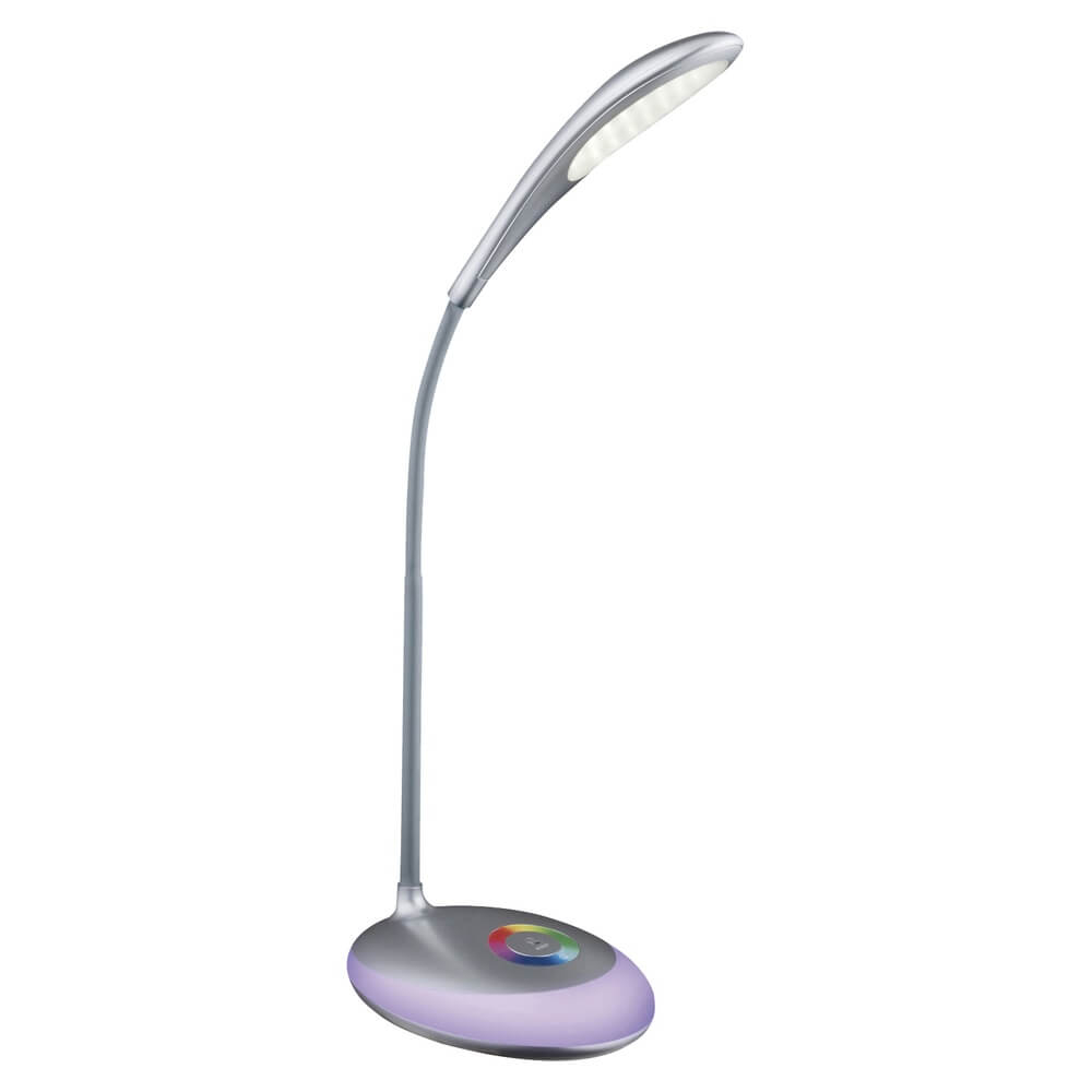 Bureaulamp Minea zilver