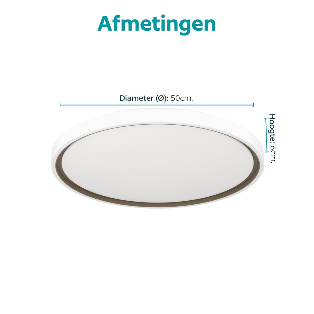 Conception des plafonniers Semovigo Ø 50cm Eglo 9008606391882