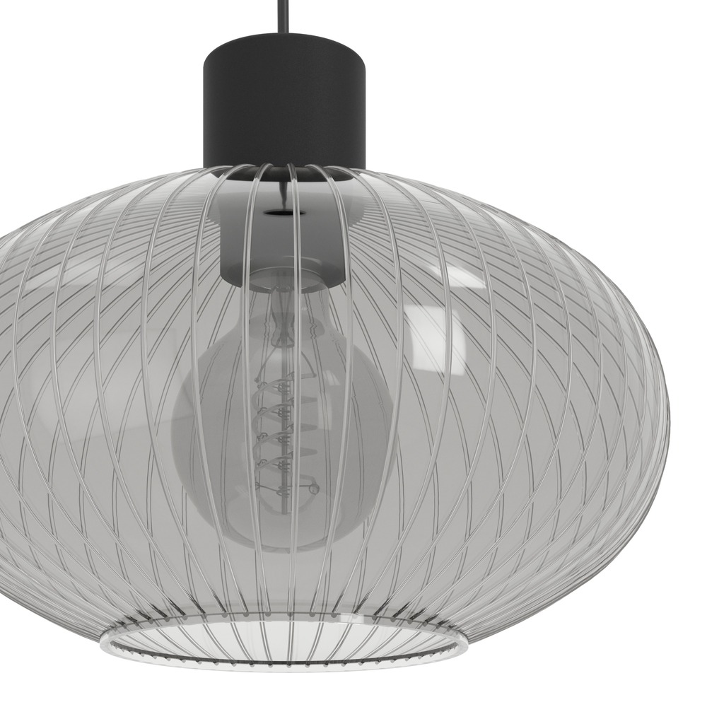 Lampe suspendue Dasmina Noir Eglo 9008606406333