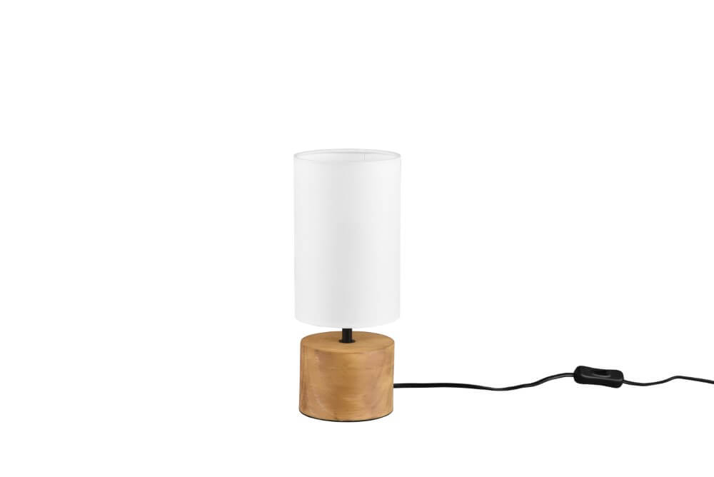 Lampe à poser design Woody avec du bois par Trio acheter | LuminairesTotal