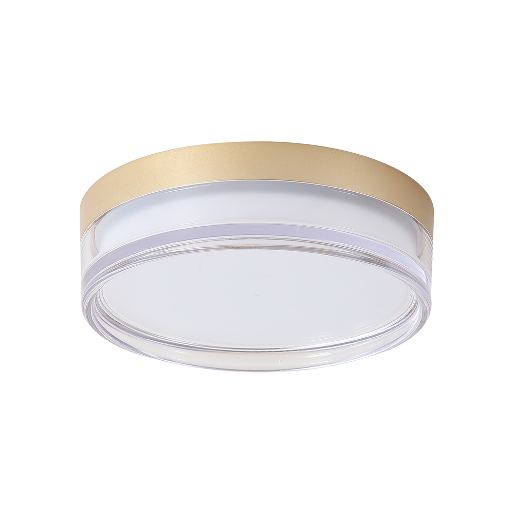Lampe de plafond Button Ø 23cm d’or Searchlight 5,05342E+12