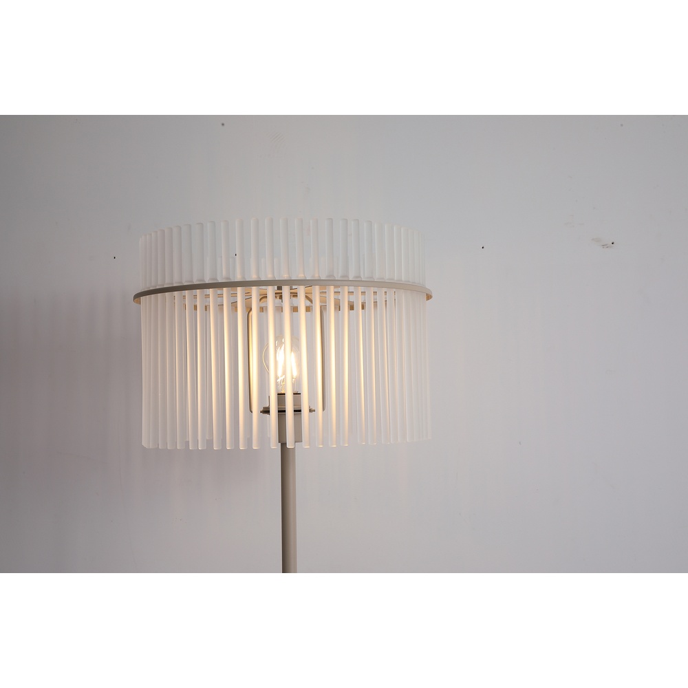Lampe de pied Swizzle brun sable Searchlight 5,05342E+12