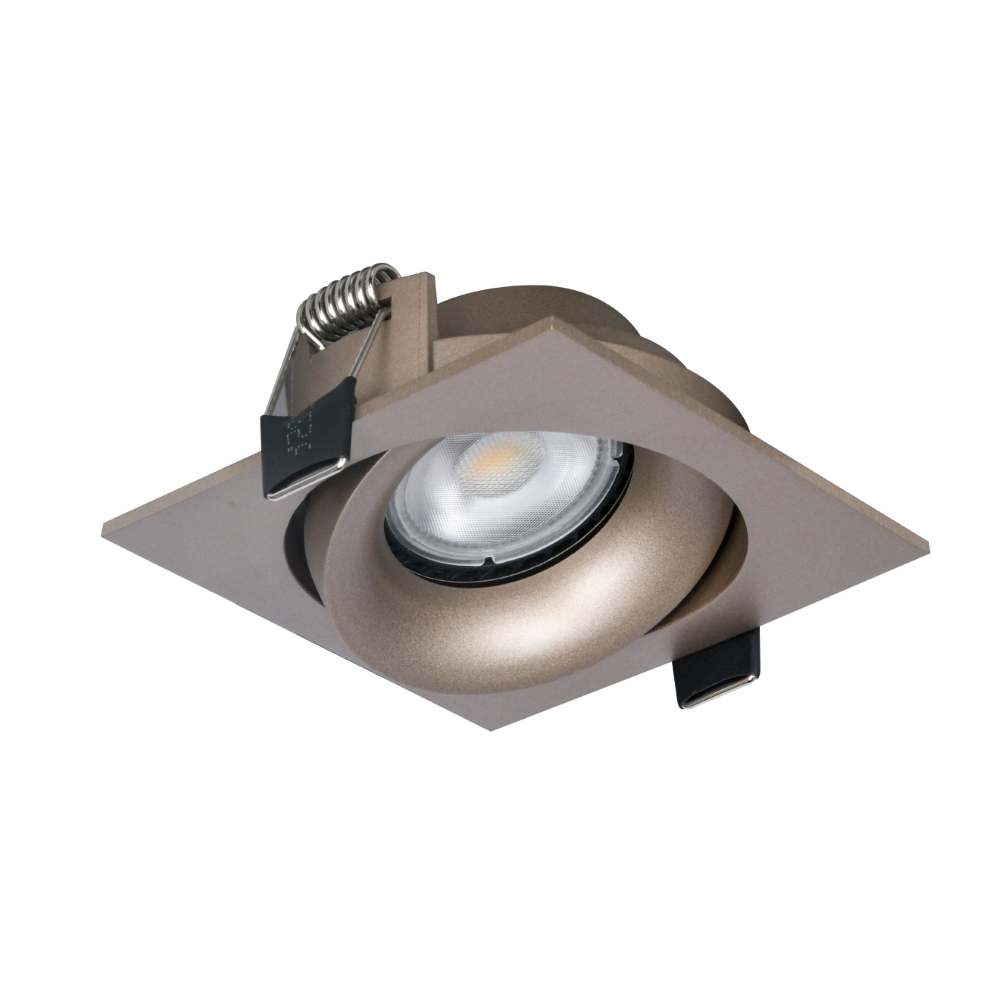 Spot encastré carré Alice champagne Artdelight 8720701103337