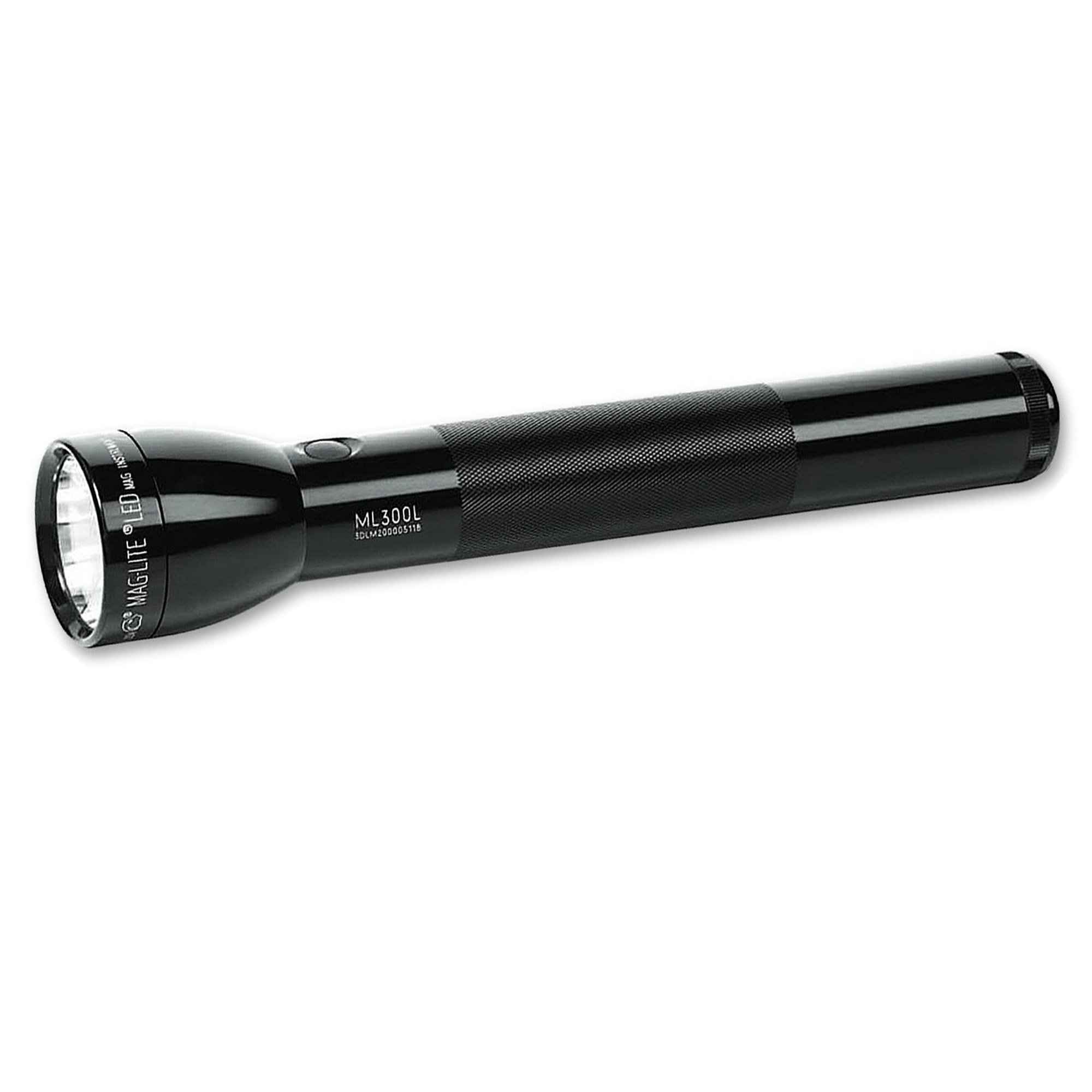 Lampe Torche Vintage Brinkman 3D – Aluminium Noir – Cellule – Style Maglite