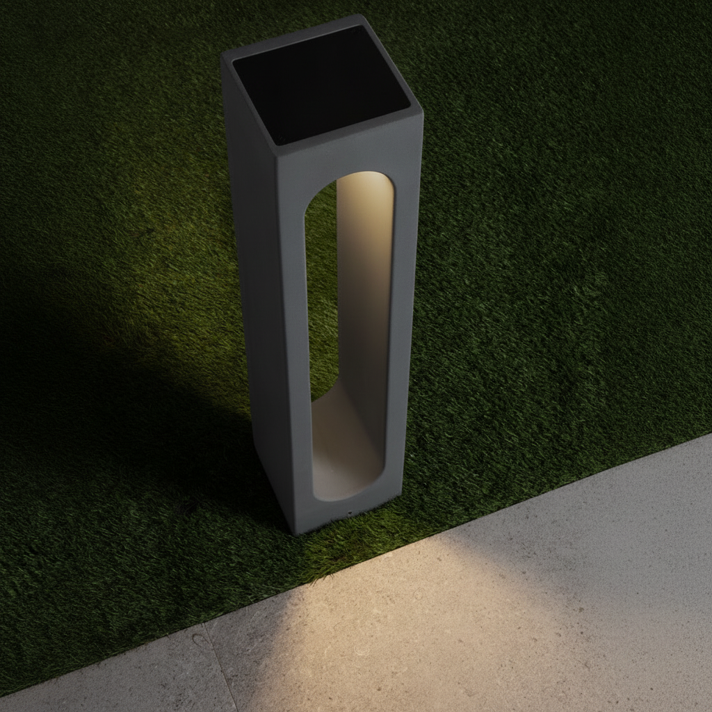 Lampe de jardin carrée Stage 70cm