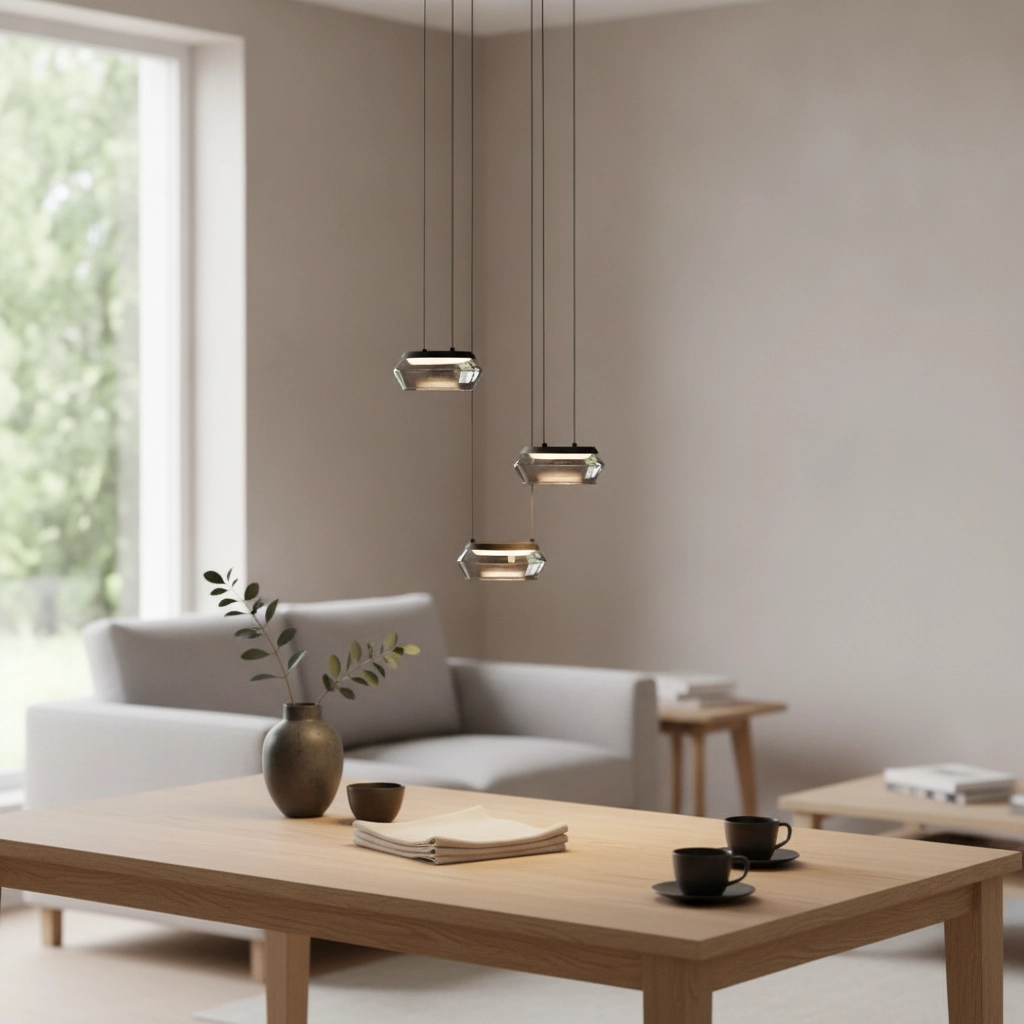 Suspension élégante Jailyn 3 lumières