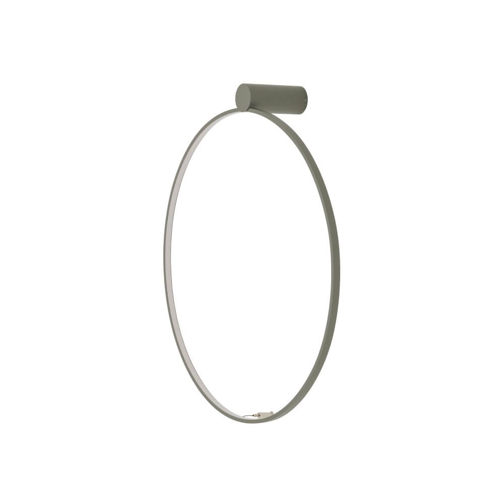 Applique murale design Circolo M LED vert olive