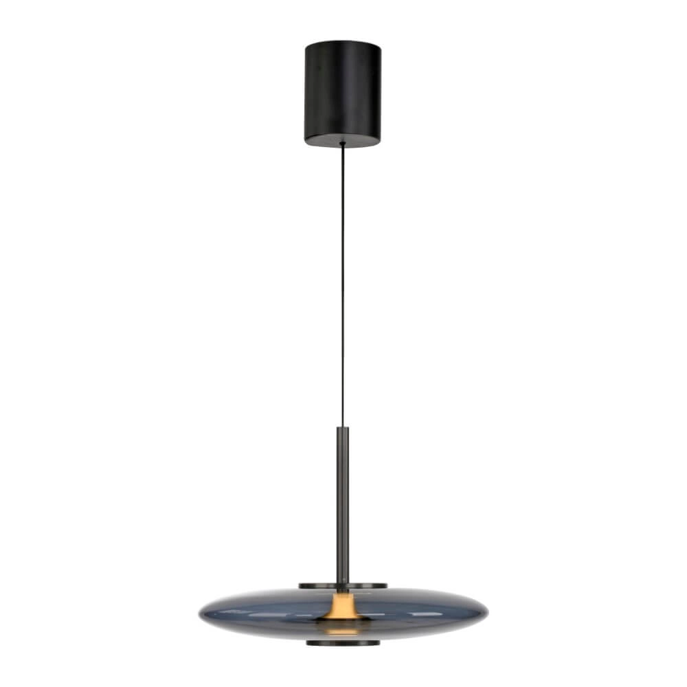 Lampe suspendue Pure E-Vitrum conception gris Paul Neuhaus 4012248382684