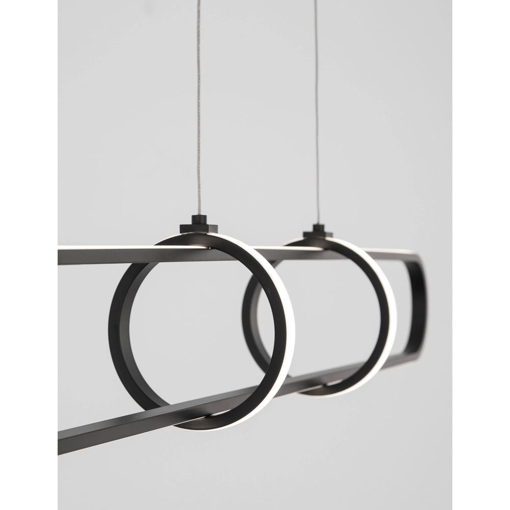 Suspension design Arte Noir allongé Lyora 5212017426062