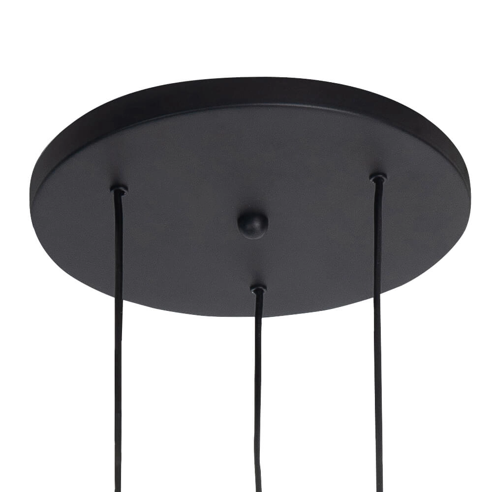 Lampe suspendue ronde Perugia or mat - 3x GU10 Highlight 8718379046803