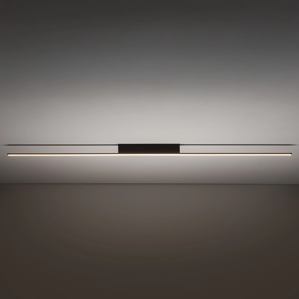 Lampe de plafond élégante Giavellotto Led noir 150,5 cm Lyora 5903139118880