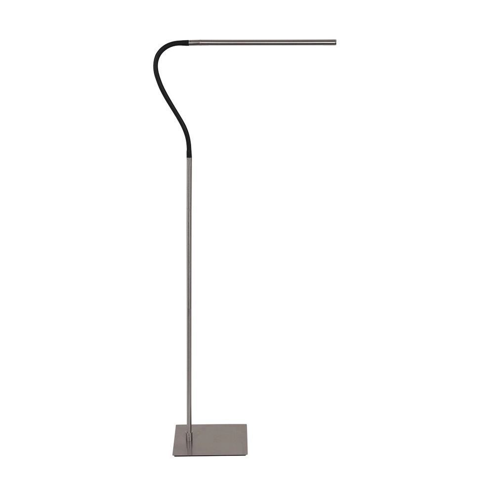 Lampe de lecture design Serpent gris métallisé Lampe de lecture design Serpent gris métallisé