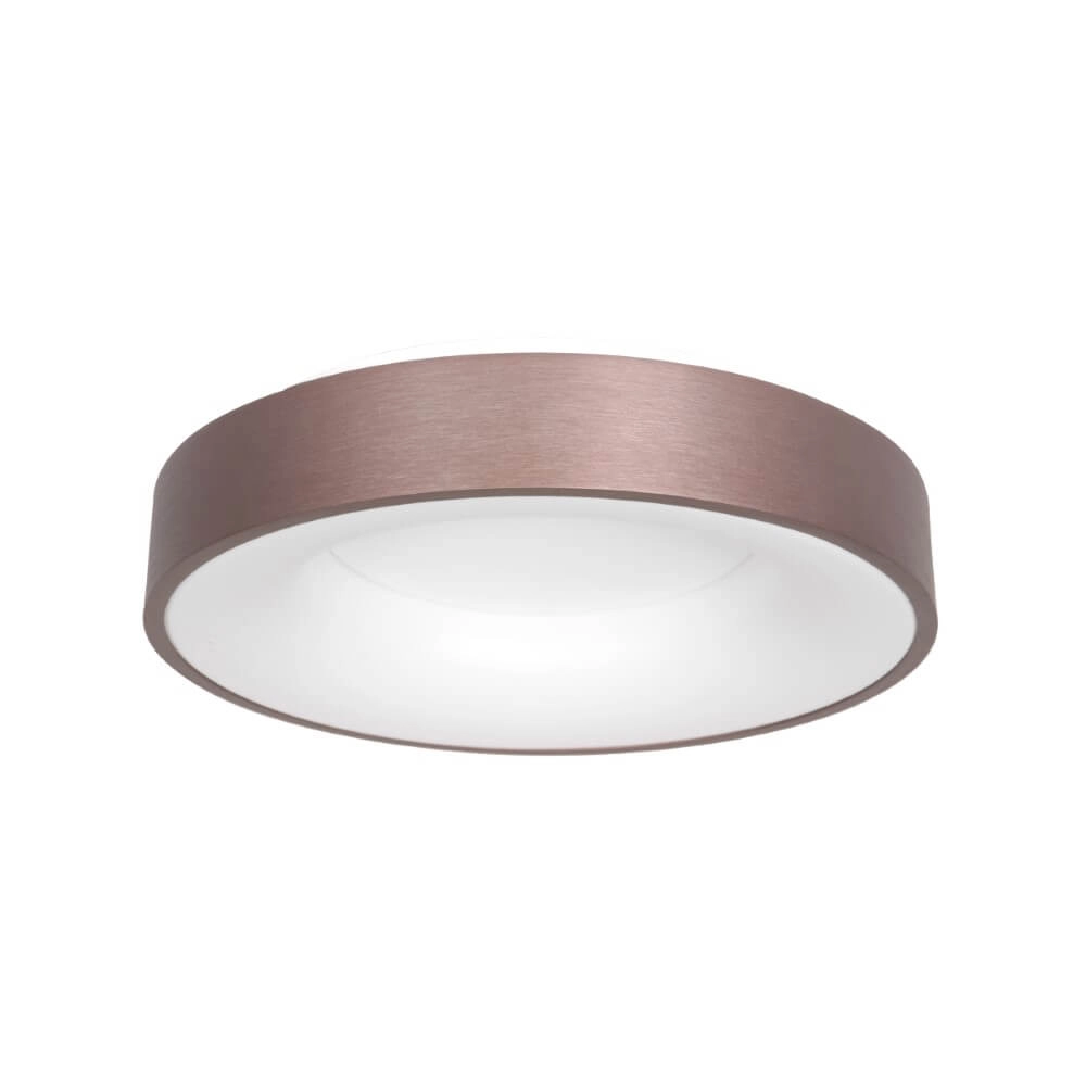 Plafonnier LED en bronze Ringlede Ø 38 cm Steinhauer 8712746167405