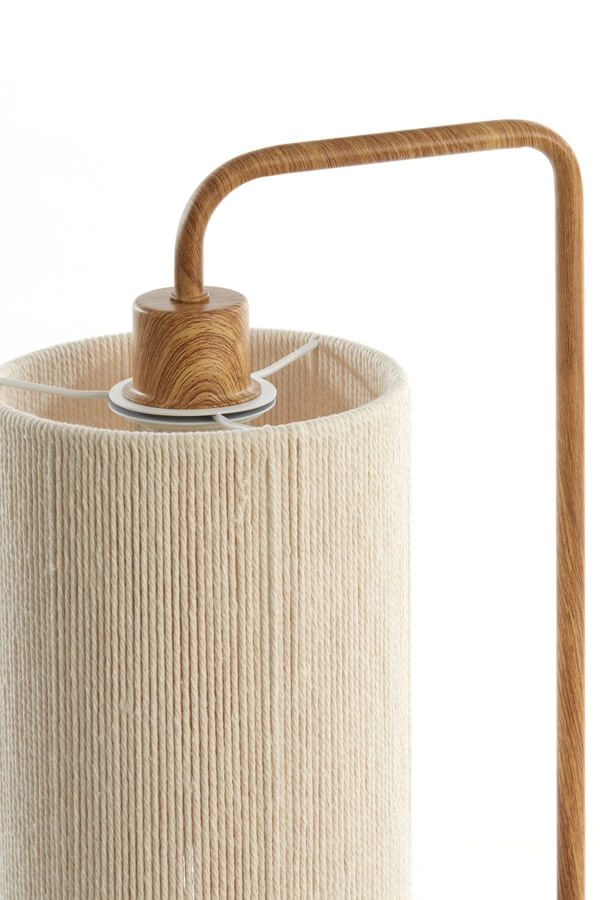 Lampe de table Japandi Donio Impression bois clair Light & Living 8717807710088