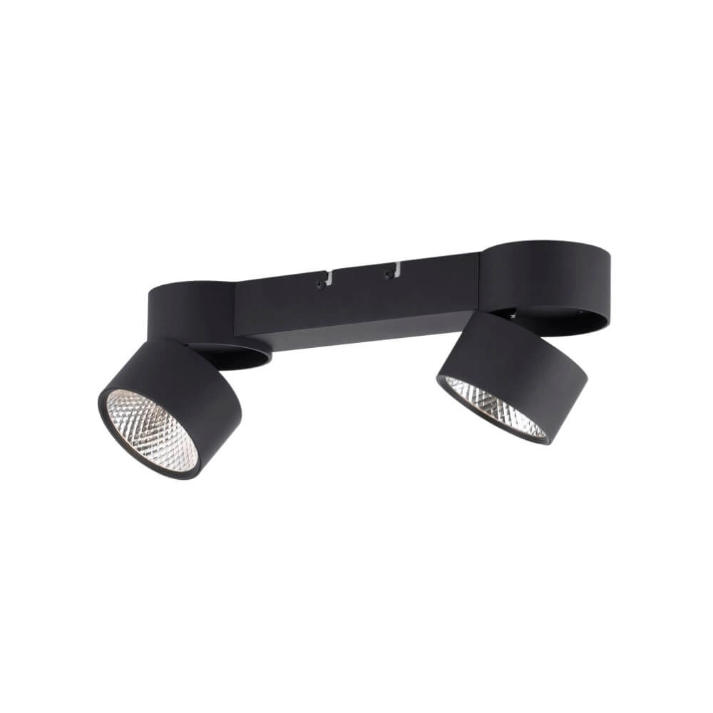 Plafonnier Pure Nola 2 lumières noir Plafonnier Pure Nola 2 lumières noir