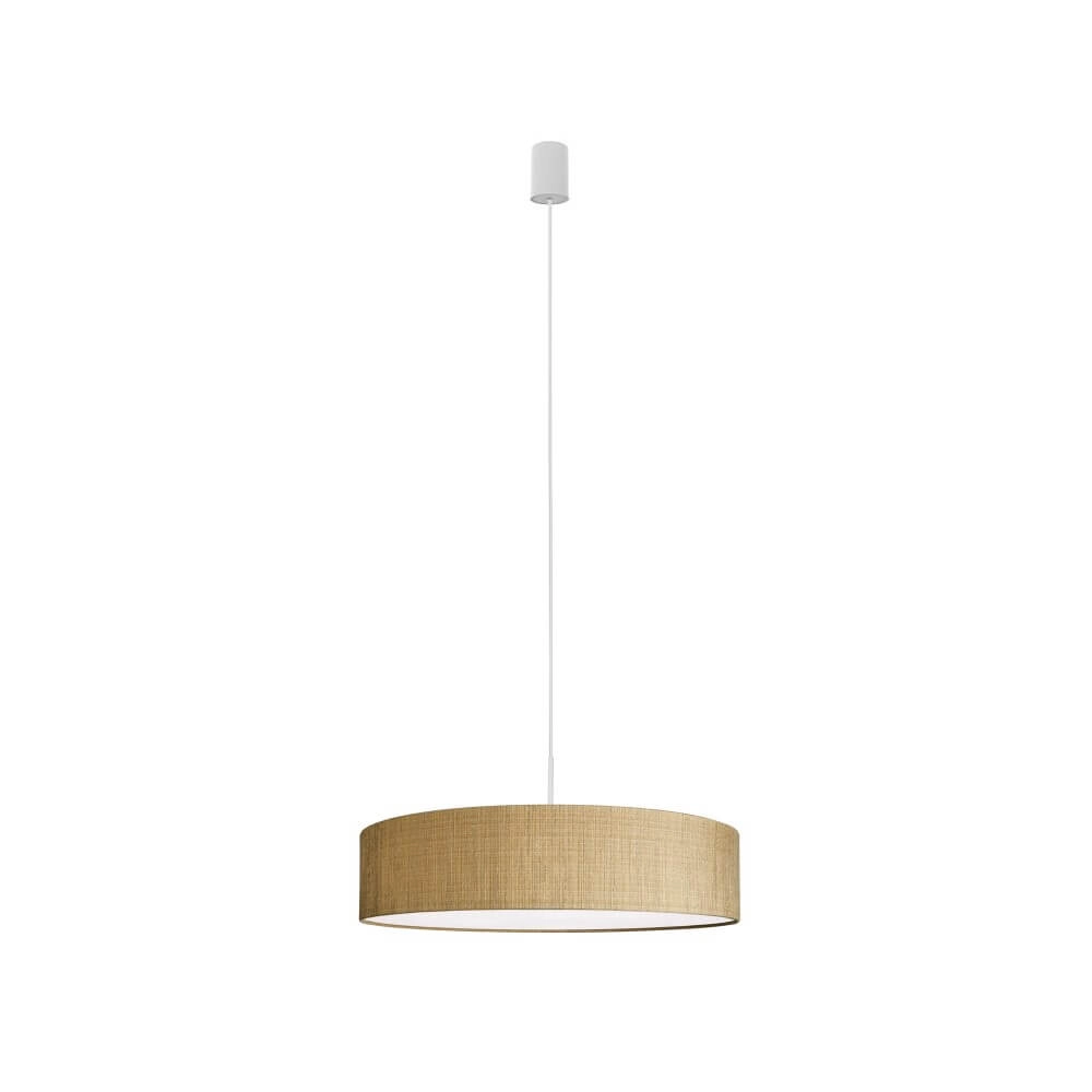 Lampe suspendue dorée Turda Ø 65 cm