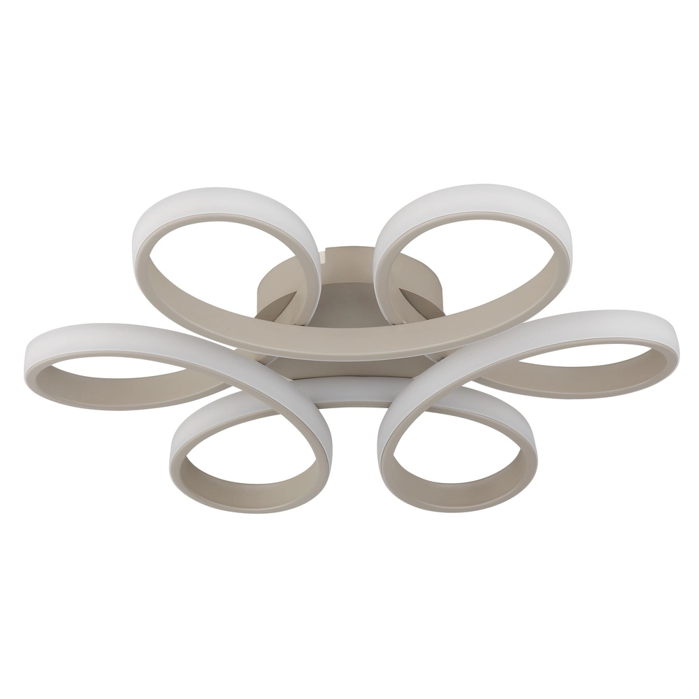 Lampe de plafond à design Orbita brun sable Globo 9007371581313
