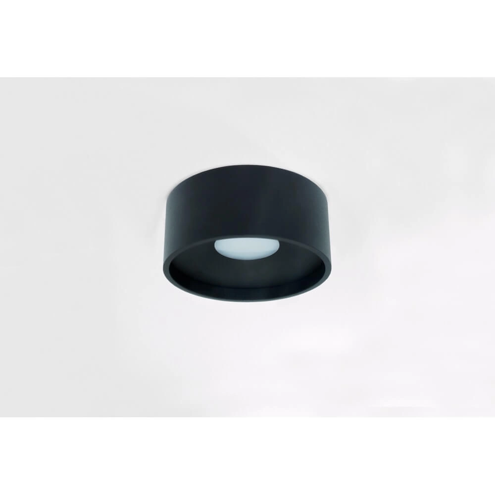 Plafonnier élégant Oran Ø 12cm noir Artdelight 8719831731176