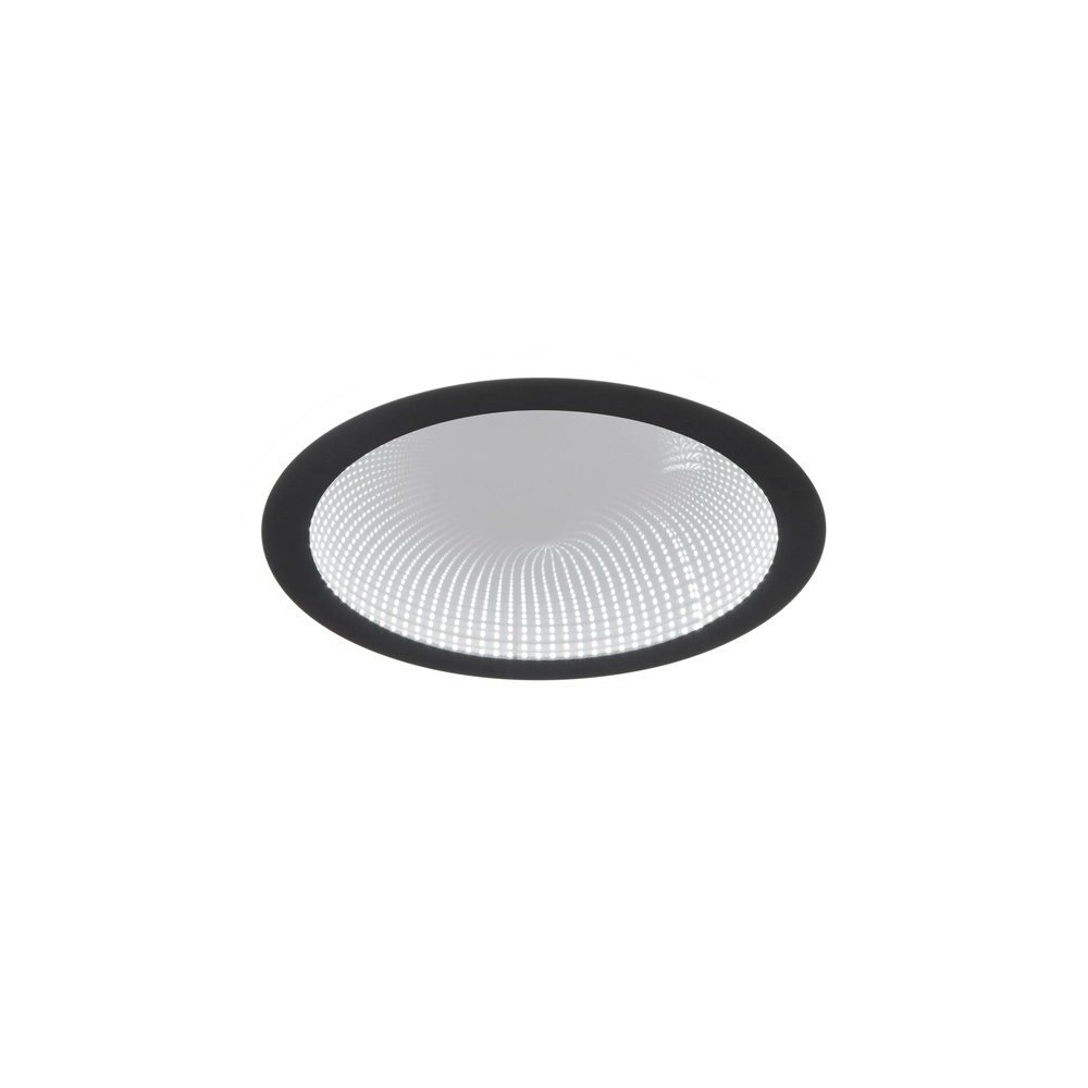Plafonnier design Glace noir Trio 4017807645705