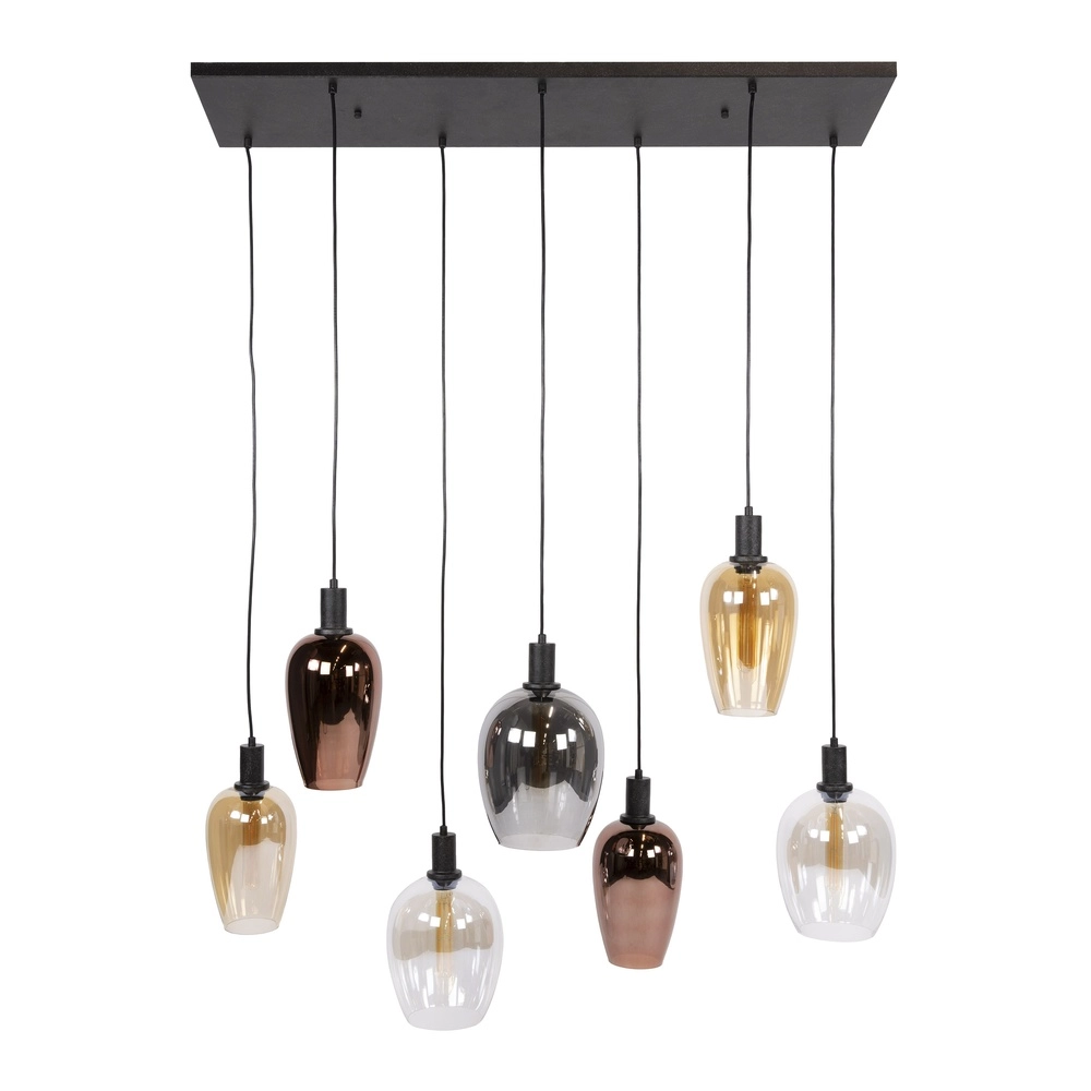 Lampe pendante de table à manger Amfora 7 lumières Lyora 8716803511705