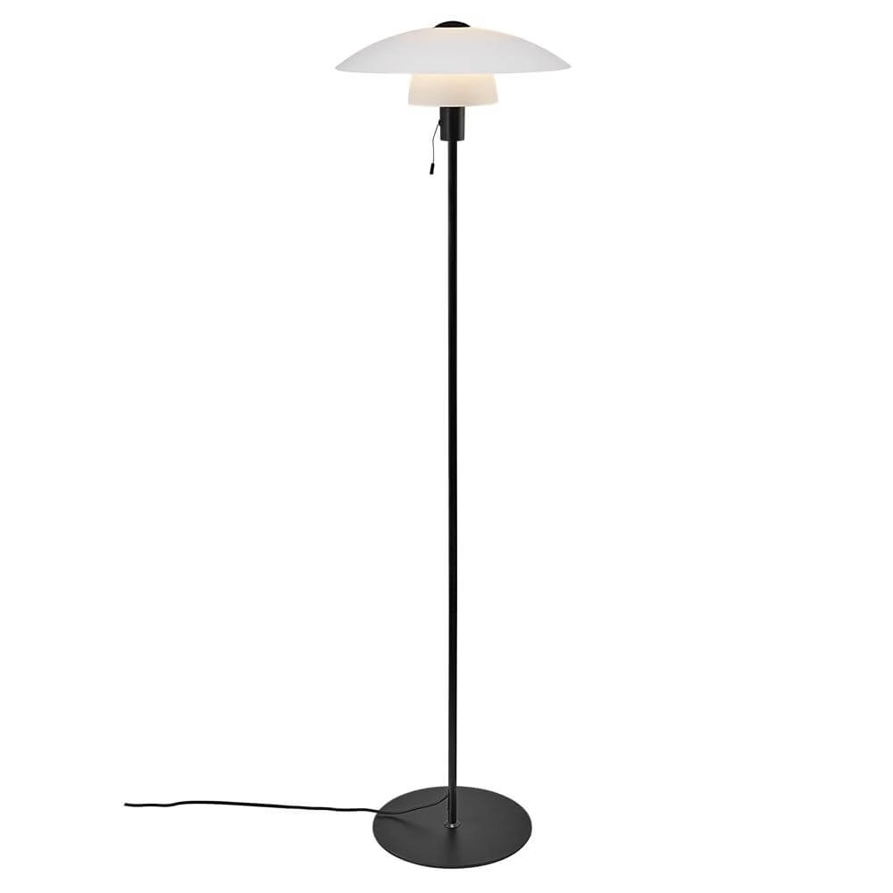 Lampadaire moderne Verona noir et blanc Nordlux 5704924001659