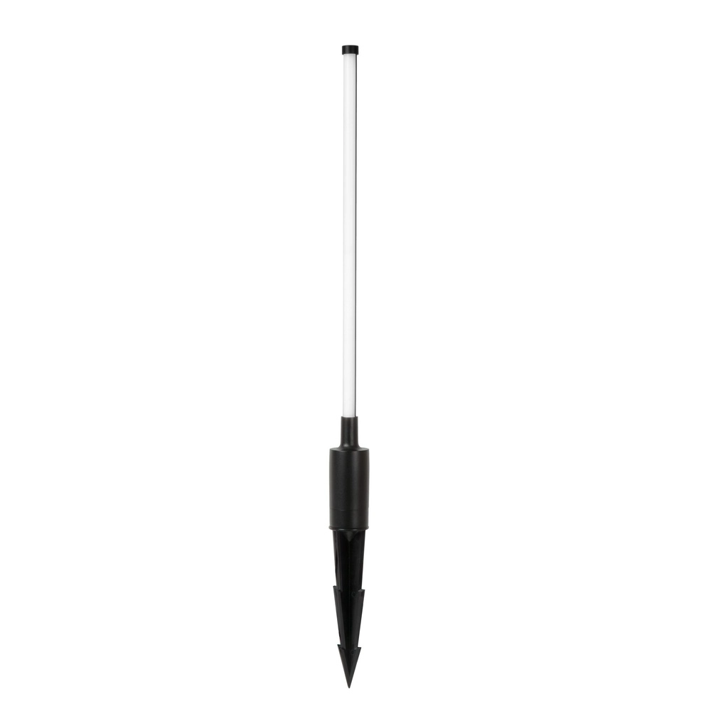 Lampe de jardin élégante Lornex IP54 noir 58cm