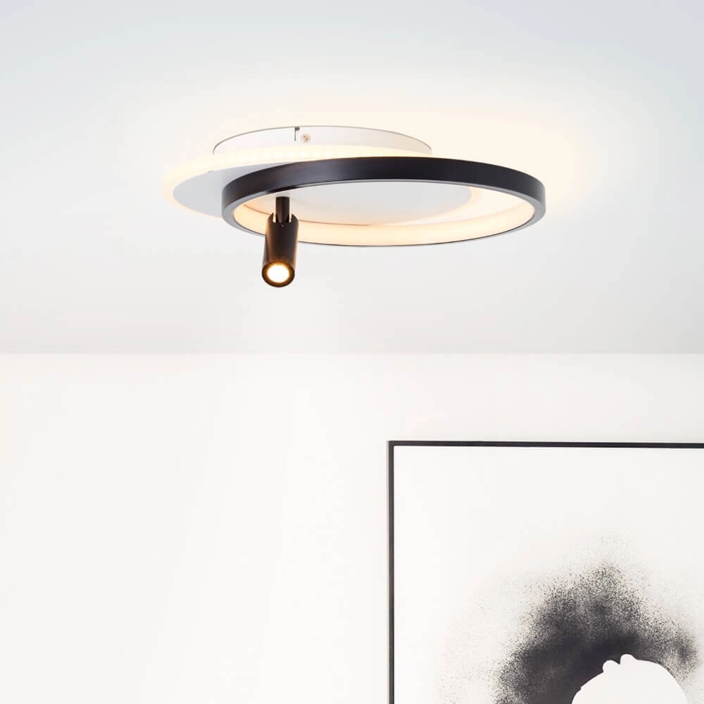 Plafonnier LED Eunomia avec une moquerie Brilliant 4004353409677
