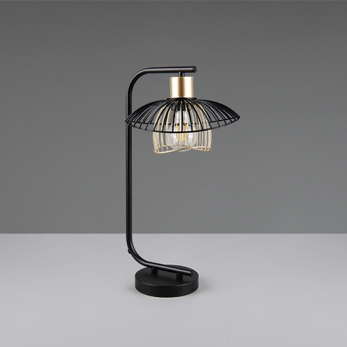 Lampe de table Lauris Noir Trio 4017807678123