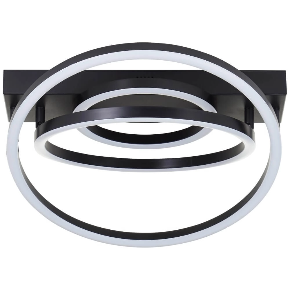 Plafonnier à intensité variable Pedley noir Brilliant 4004353442094