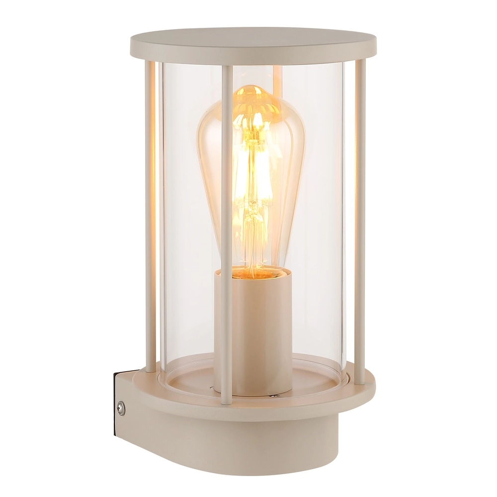 Lampe murale extérieure Gracey brun sable Globo 9007371590575