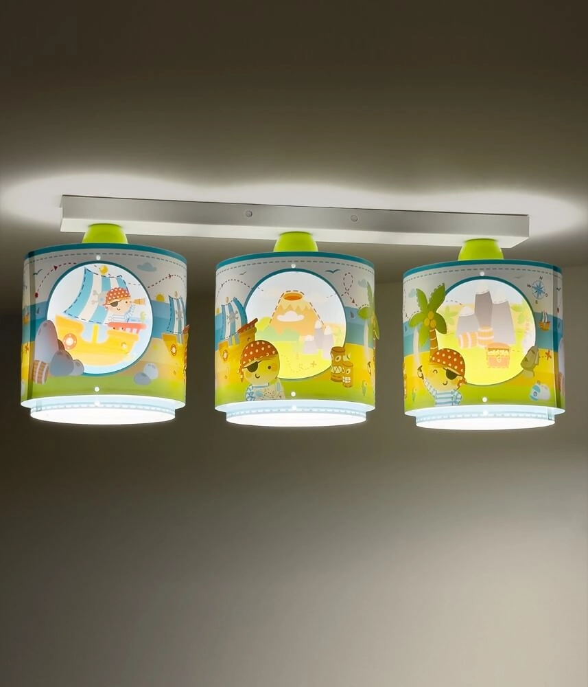 Plafonnier chambre d'enfant Pirate Island Dalber 8420406606538