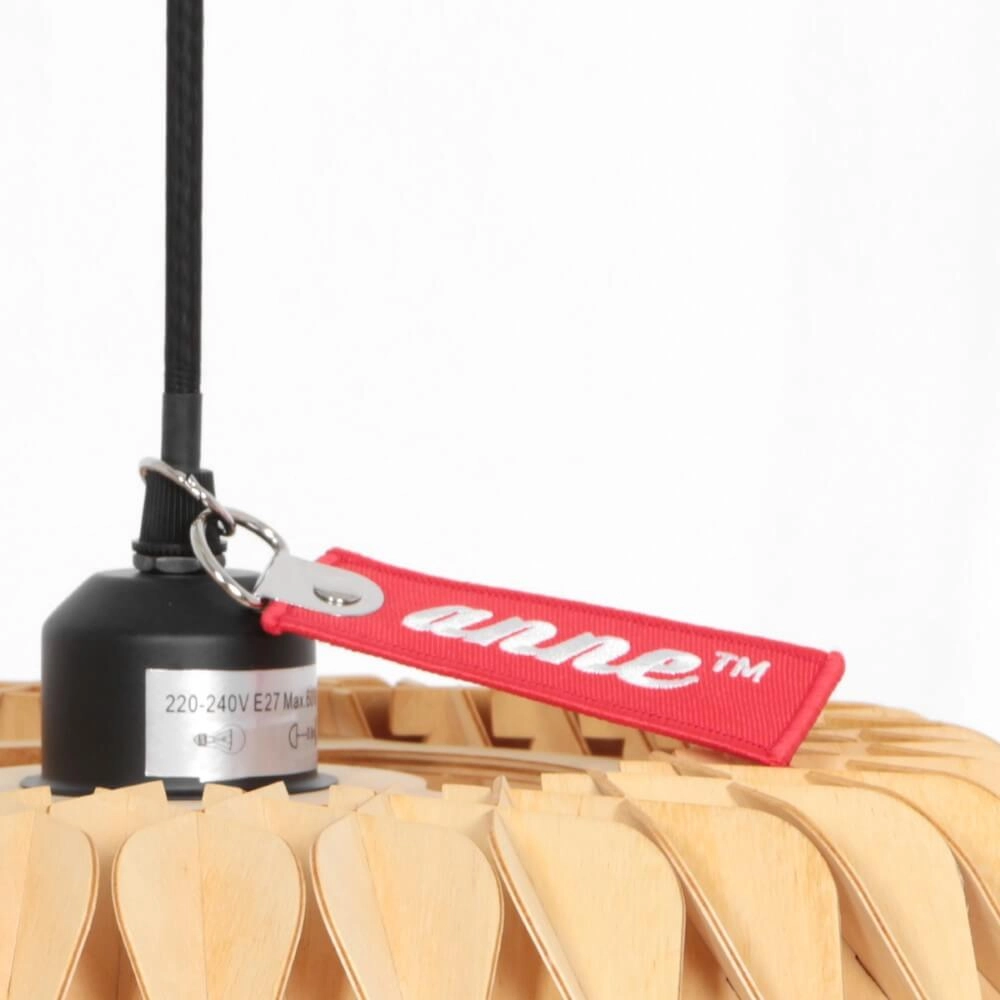 Lampe suspendue en hêtre Maze Ø 46 cm Steinhauer 8712746170436