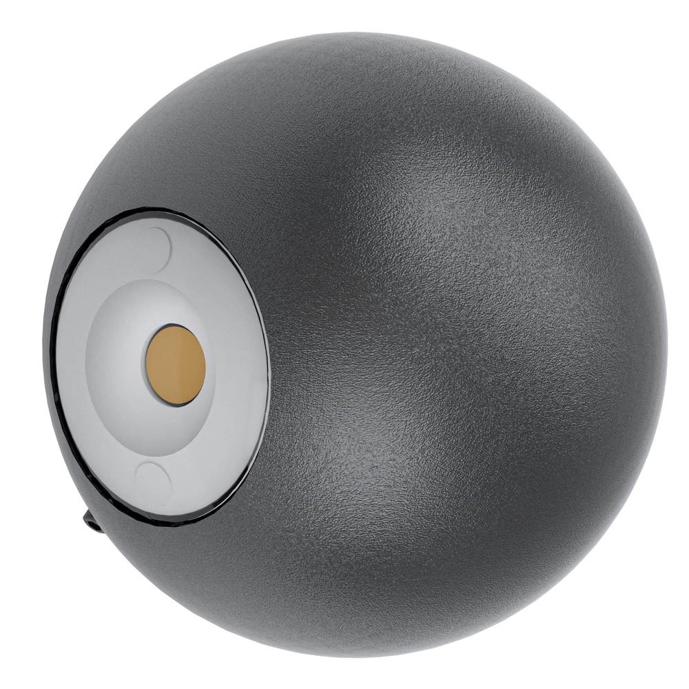 Lampe murale élégante Abugo Noir Eglo 9002759755478