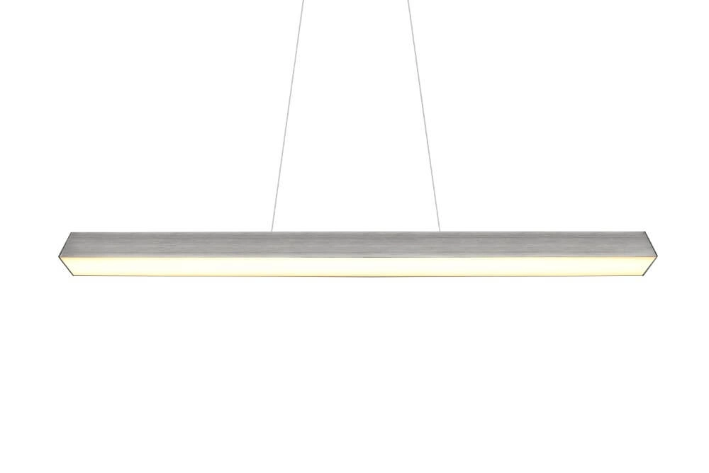 Lampe suspendue Paros métal brossé Trio 4017807505955