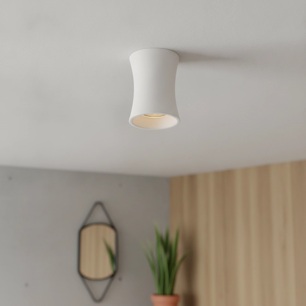 Plafonnier Pelia blanc