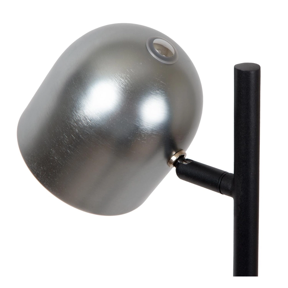 Lampe sur pied rechargeable Skanska Rech Gris métallique Lucide 5411212032157