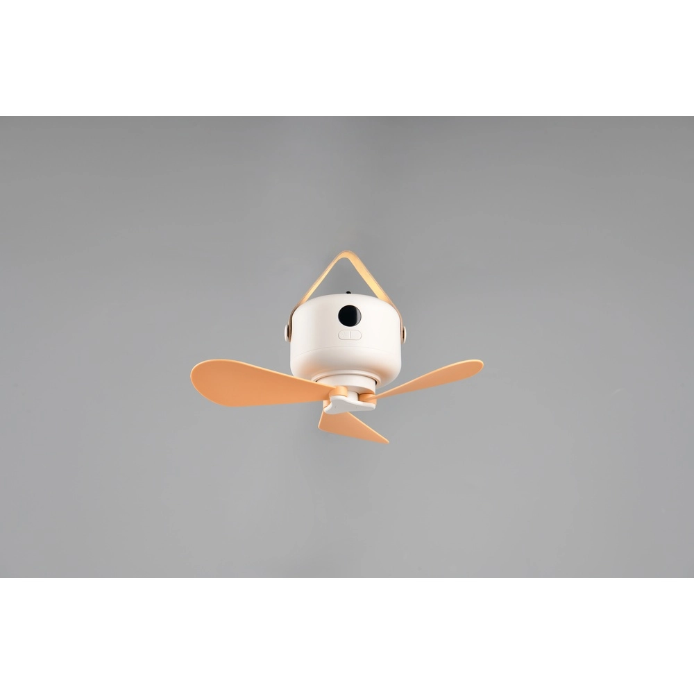 Éventail blanc Rena Rechargeable