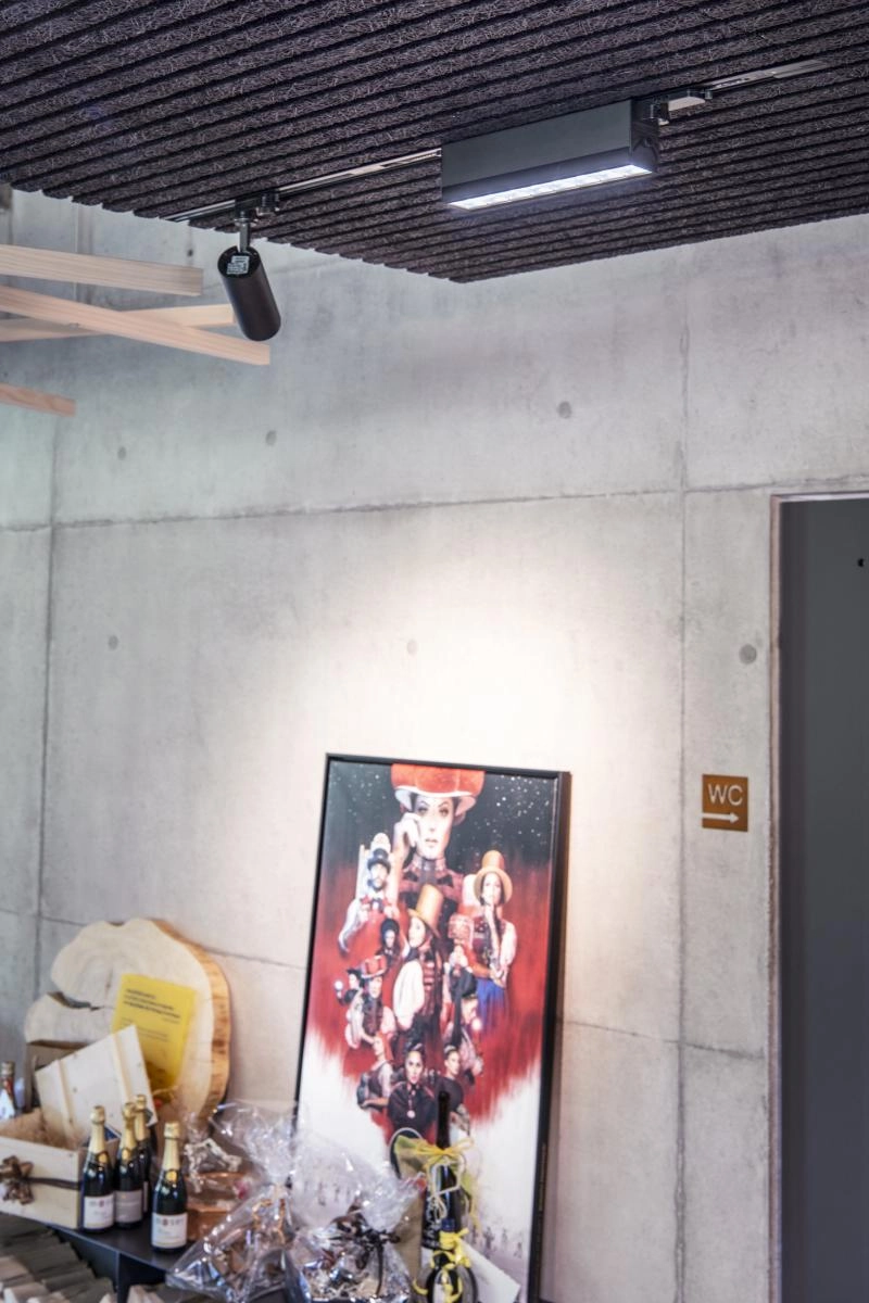 Railspot 3-phasé Numinos S noir 3000K - 24 deg SLV 4024163242325