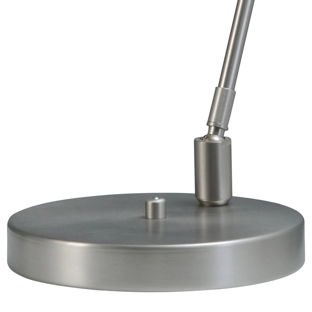 Lampe de table LED Denia 2 Elbow gris métallisé Masterlight 8718121211923