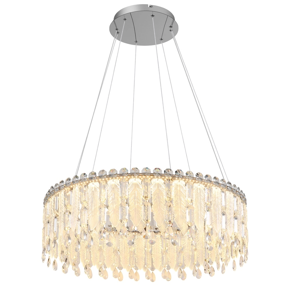 Lampe suspendue Klunka chrome Ø 79,5cm Globo 9007371450107