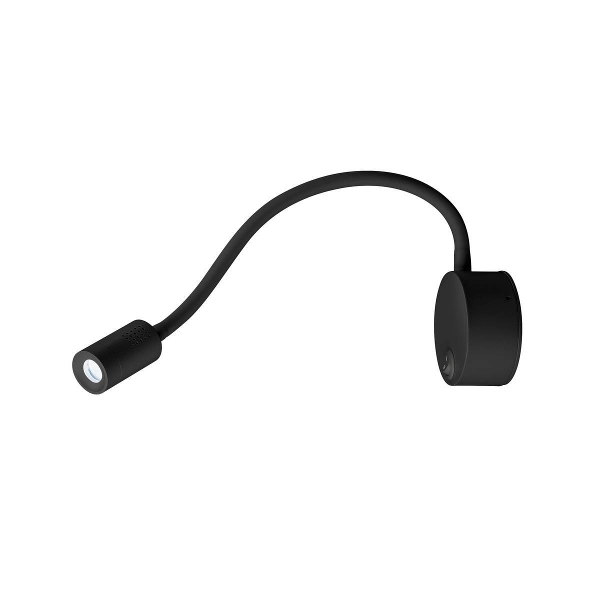 Lampe de lecture murale Dio Flex Plate 1,9w - 4000K noir Lampe de lecture murale Dio Flex Plate 1,9w - 4000K noir