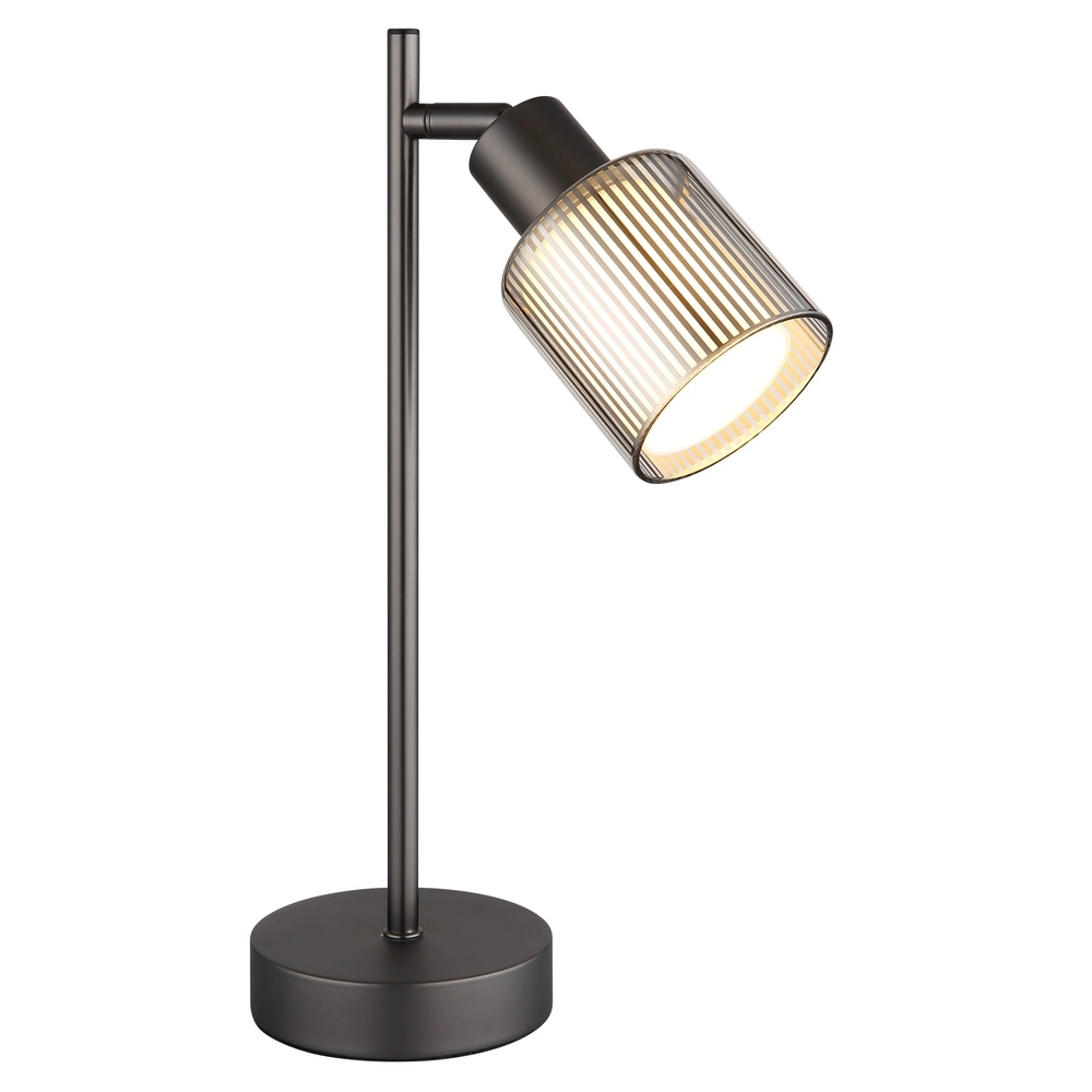 Lampe de table de conception Villegas Bronze à fusil