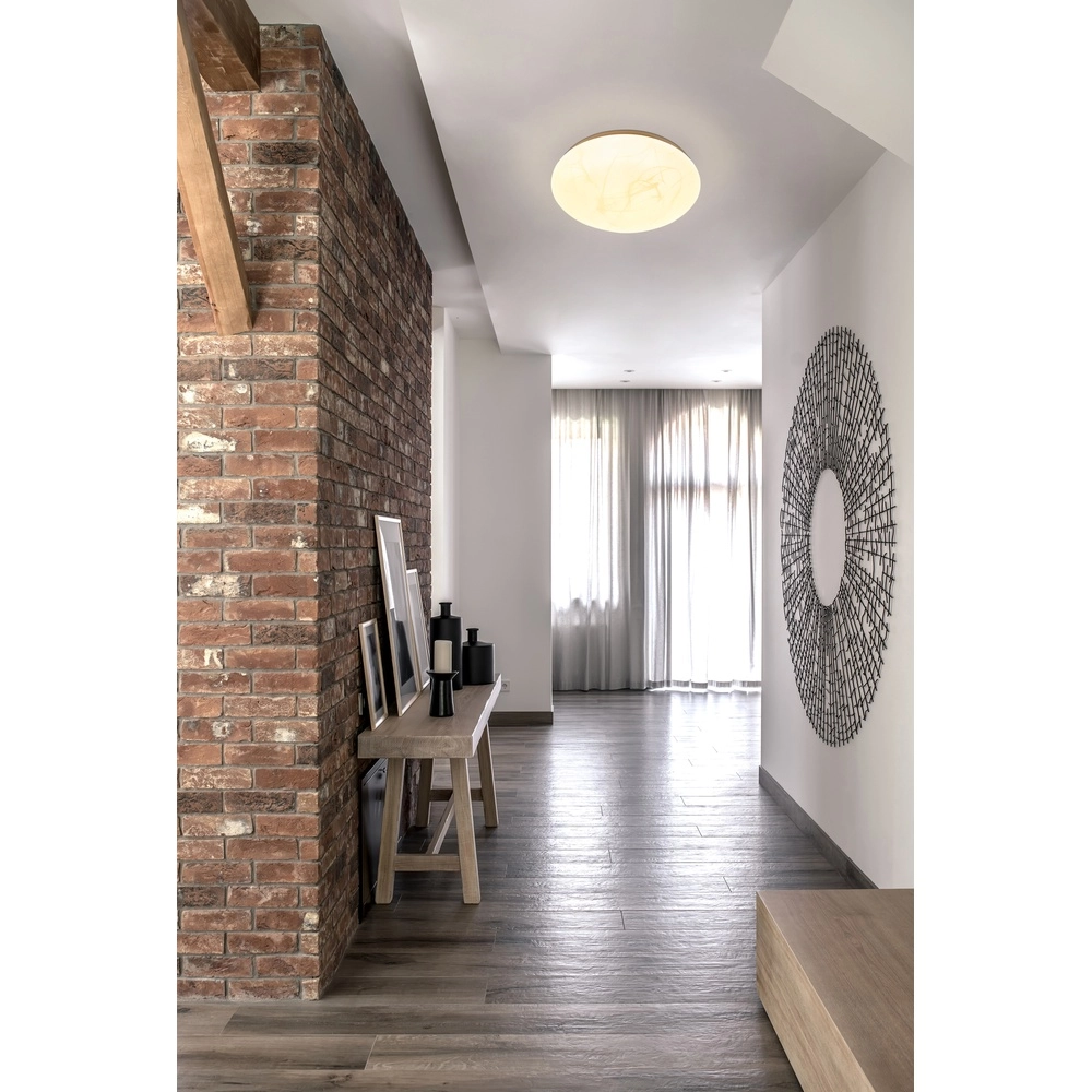 Plafonnier Maya Ø 30cm - CCT à 3 niveaux Searchlight 5053423297781