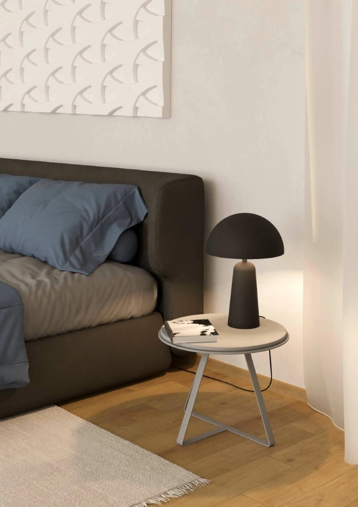 Lampe de table noire Aranzola Eglo 9008606240012